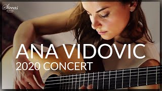 ANA VIDOVIC Classical Guitar Concert 2020  Live Chat with Ana Vidovic [upl. by Barden]