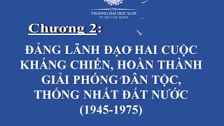 Môn Lịch sử ĐCSVN Chuong 2 Phan 1 [upl. by Dnomhcir198]