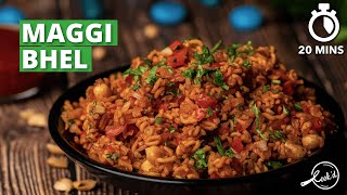 Maggi Bhel Recipe  Kid’s Special Maggi Chaat  Under 30 Mins Recipe  Cookd [upl. by Aerehs]