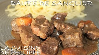 Daube de sanglier [upl. by Moffitt]