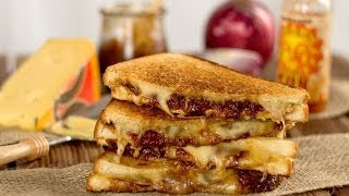 Rons Jarlsberg Onion Jam Grilled Cheese [upl. by Brothers99]