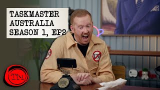 Taskmaster Australia Series 1 Episode 2  Keep it clean and flowing  Full Episode [upl. by Zilla579]