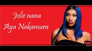 Aya Nakamura  Jolie nana LyricsParoles [upl. by Wooster492]