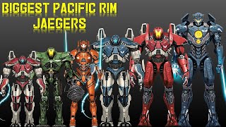 Top 10 Biggest Pacific Rim Jaegers [upl. by Norramic]