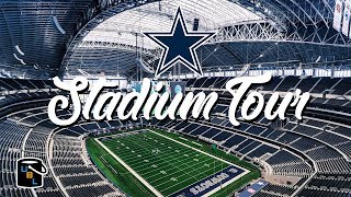 🏈 NFL Dallas Cowboys ATampT Stadium Tour  Bucket List [upl. by Mit844]