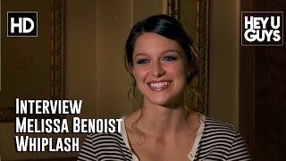 Melissa Benoist Interview  Whiplash [upl. by Laehcim]