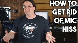 HOW to GET RID of MIC HISS  SpectreSoundStudios TUTORIAL [upl. by Arlina]