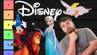 Ranking EVERY Disney Feature Animation Film Movie  Tier List [upl. by Conias]