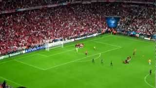 Champions League Final 2012 Munich Drogba Last Penalty Bayern München vs Chelsea FC [upl. by Kermit]