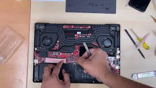 How To Install Secondary SSD In Asus ROG Zephyrus M16 2022 [upl. by Azaleah]