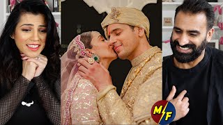 Kiara Advani amp Sidharth Malhotras Wedding  Ranjha  Reaction [upl. by Ennair]