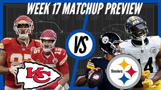 Kansas City Chiefs vs Pittsburgh Steelers  Week 17 Preview [upl. by Notkcorb516]