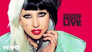 Lady Gaga  Born This Way Live on SNL [upl. by Leahcimnaj]