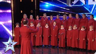 Truro Cathedral Choir sing Elton John  Auditions  BGT 2019 [upl. by Winson877]