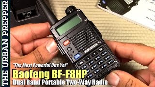 Baofeng BFF8HP Radio Review by TheUrbanPrepper [upl. by Leuams]