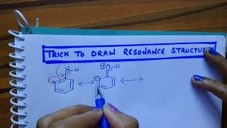 Trick to draw Resonance structures [upl. by Parsaye]