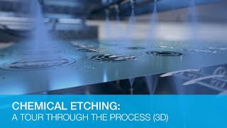 Chemical Etching A Tour Through The Process 3D Animation [upl. by Lirrad11]