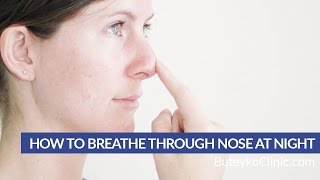 How to Breathe Through Nose at Night [upl. by Ahilam]