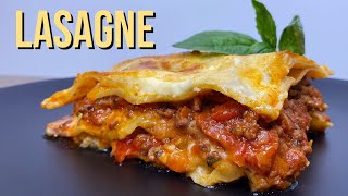 Lasagne Recipe  How To Make The Best Lasagne [upl. by Meneau85]