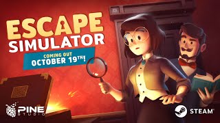 Escape Simulator  Release Date Announcement Trailer [upl. by Pepita]