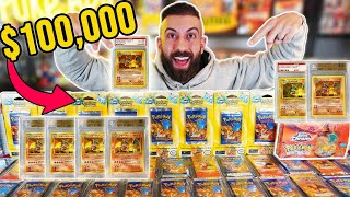 Expensive Pokemon Cards Collection 100000 OF CHARIZARD My Most RARE Valuable 1st Edition Cards [upl. by Ennywg]