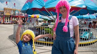 La Feria de Montañas Rusas y Juegos para Niños  Kids Fair [upl. by Markson]