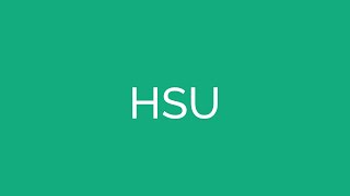 How To Pronounce Hsu [upl. by Eissak]