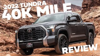 2022 Tundra ONE YEAR Review [upl. by Rehoptsirhc]