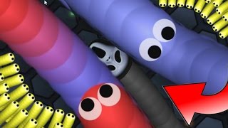 WORLD RECORD 6000000 MASS SLITHERIO HACK  New Mods Slitherio Invisible Scary Skin Gameplay [upl. by Otrebmuh]