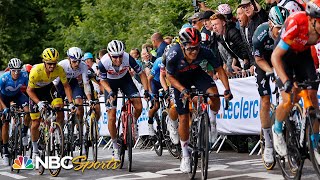 Tour de France 2021 Stage 2 extended highlights  Cycling on NBC Sports [upl. by Lunna]