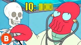 Futurama Every Character Ranked By Their Intelligence [upl. by Bork]