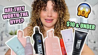 TESTING NEW AFFORDABLE CURLY HAIR PRODUCTS  Twist by Ouidad vs Hairitage amp Monday Haircare [upl. by Harpole]