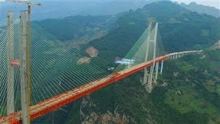 China Sets Record for Worlds Highest Bridge Again [upl. by Buell]