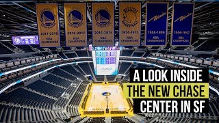 A look inside Chase Center the new San Francisco home of the Golden State Warriors [upl. by Wallach826]