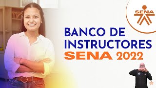 Accede al Banco de Instructores SENA 2022 [upl. by Vincenty195]