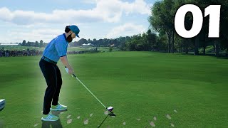 PGA Tour 2K25 Career Mode  Part 1  The Worst Start Ever [upl. by Saber]