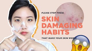 😱10 Skincare Mistakes That Make Your Acne Worse amp Sensitize Your Skin [upl. by Novyert940]