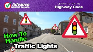 How To Handle Traffic Lights  Learn to drive Highway Code [upl. by Yenitsed]