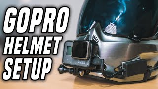 The BEST GoPro Helmet Mount Setup for EVERY Helmet  Plus GoPro settings [upl. by Tesler]