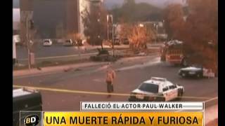 La muerte de Paul Walker  Telefe Noticias [upl. by Soalokcin]