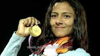 Dangal sisters of India Geeta and Babita Phogat the wrestling champs [upl. by Akeim863]