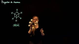 Chimie organique Projection de Newman [upl. by Marlene]