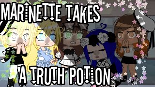 ❝ Truth potion on Marinette MLB meme  Gacha Life Miraculous Ladybug  EP 1 The Reveal MLB AU [upl. by Rednave]