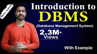 Lec2 Introduction to DBMS Database Management System With Real life examples  What is DBMS [upl. by Kappel728]