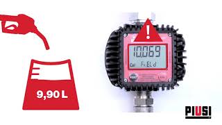 Piusi K400 Fuel Flow Meter  Calibration [upl. by Einram]