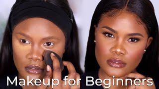 MAKEUP FOR BEGINNERS  A Very Detailed Video [upl. by Anahgem]