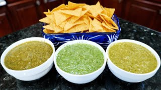 How to make The BEST Salsa Verde Recipe  Boiled Fresh or Roasted Salsa [upl. by Ingra]