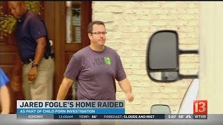 Jared Fogle home raid  5 pm report [upl. by Eniahpets]