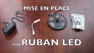 💡 COMMENT INSTALLER UN RUBAN LED [upl. by Emixam]