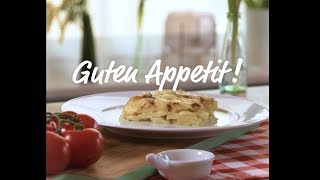 Kartoffelgratin Rezept mit Raclette [upl. by Ahsinotna788]